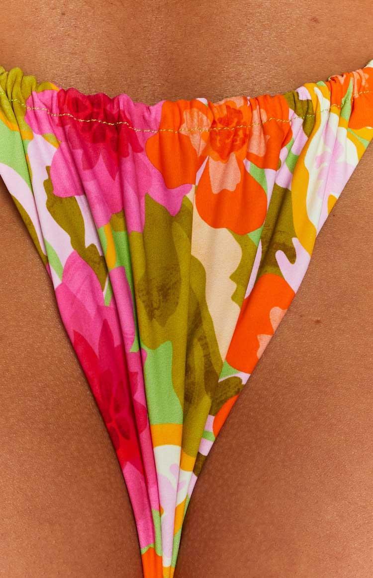 9.0 Swim Quinne Floral Print Bikini Bottom Product Image