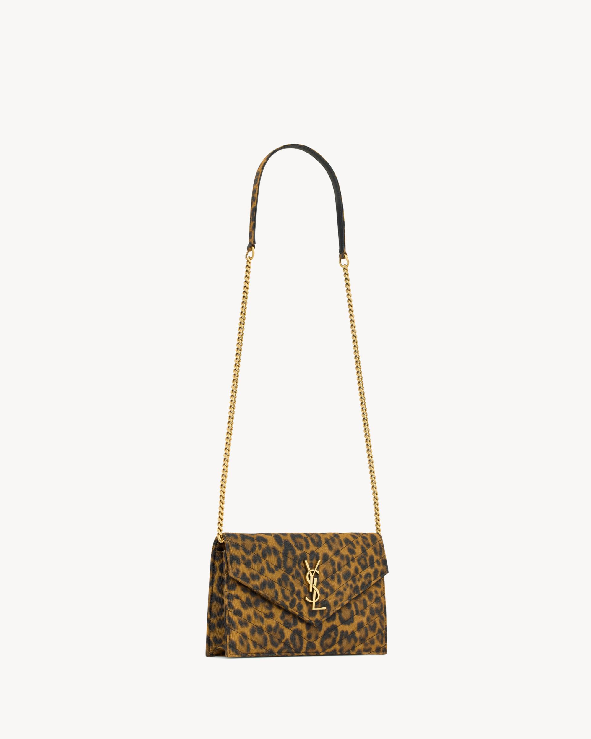 CASSANDRE envelope chain wallet in canvas Product Image