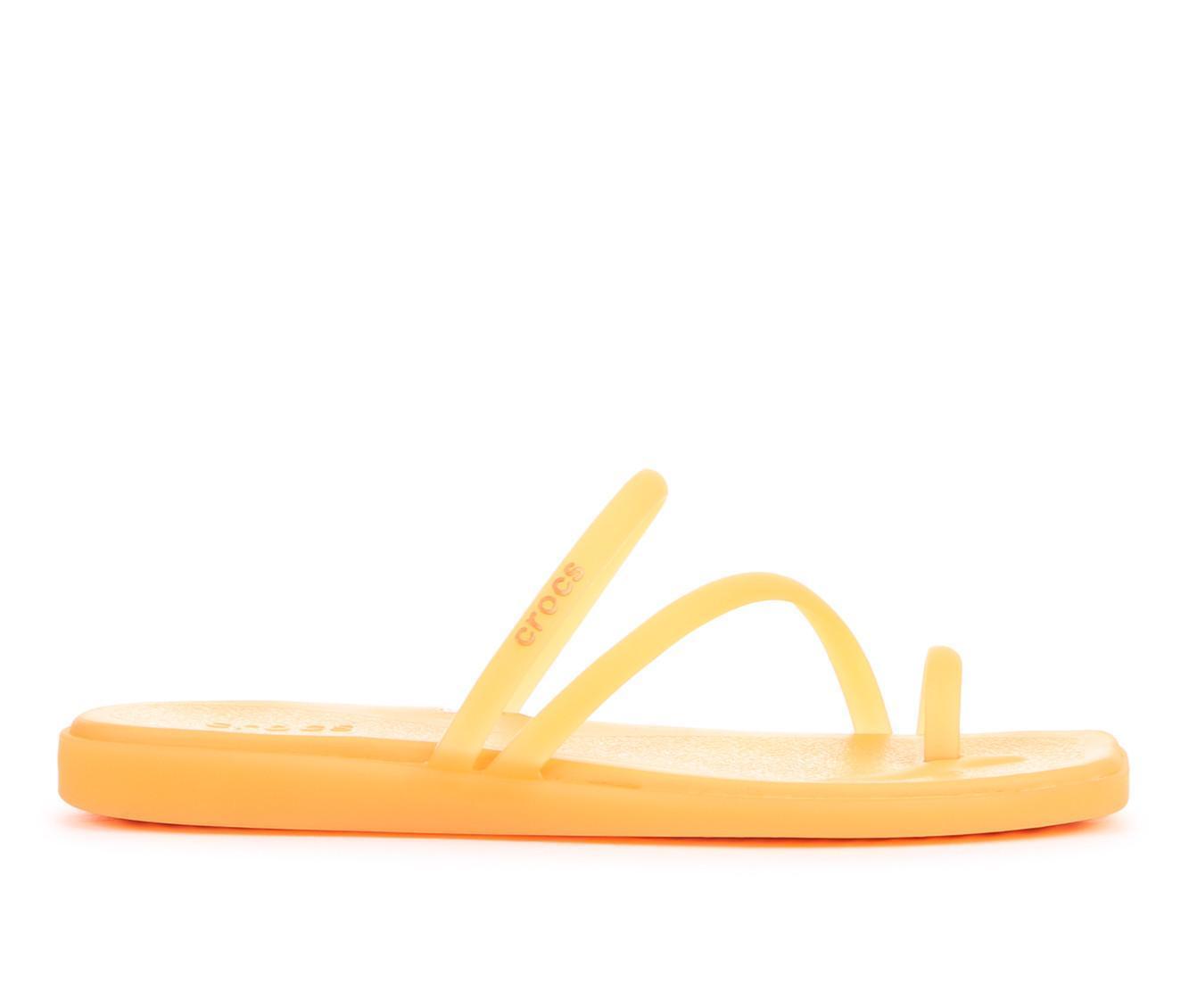 Women's Crocs Miami Frosted Flip Flip-Flops Product Image