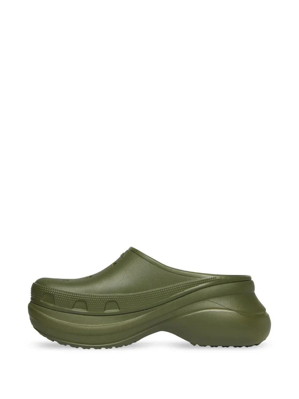 x Crocs logo-embossed slides Product Image