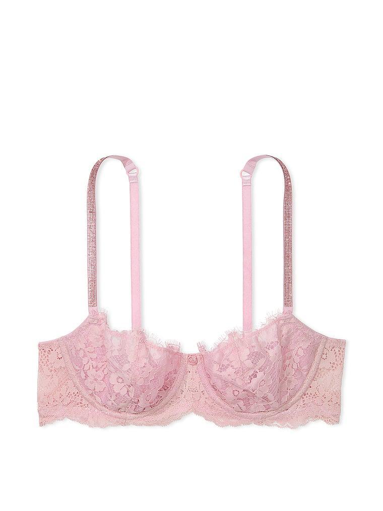 Wicked Twinkle Strap Unlined Lace Balconette Bra Product Image