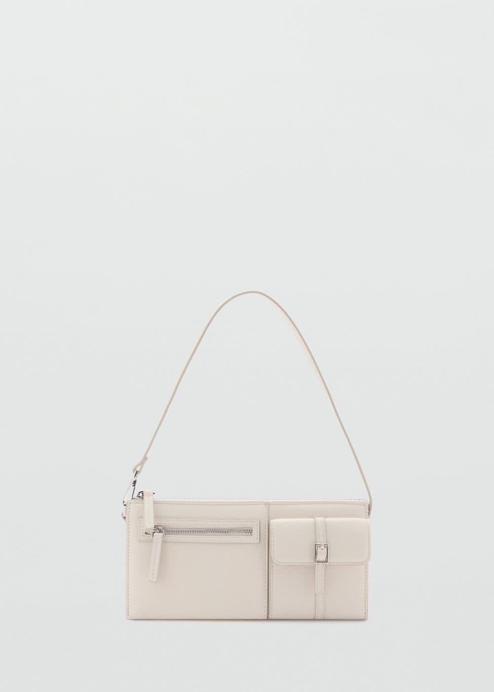 Shoulder bag with pockets - Women | MANGO USA Product Image