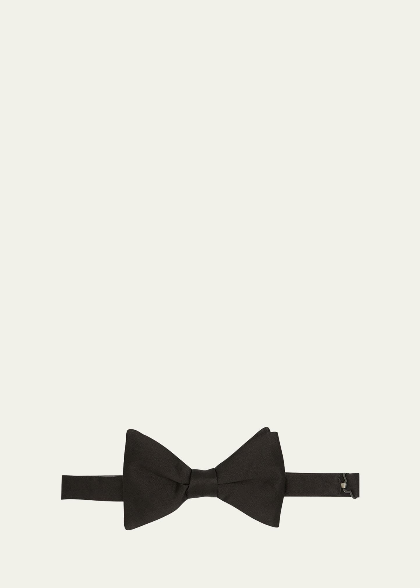 Men's Pre-Tied Silk Bow Tie Product Image