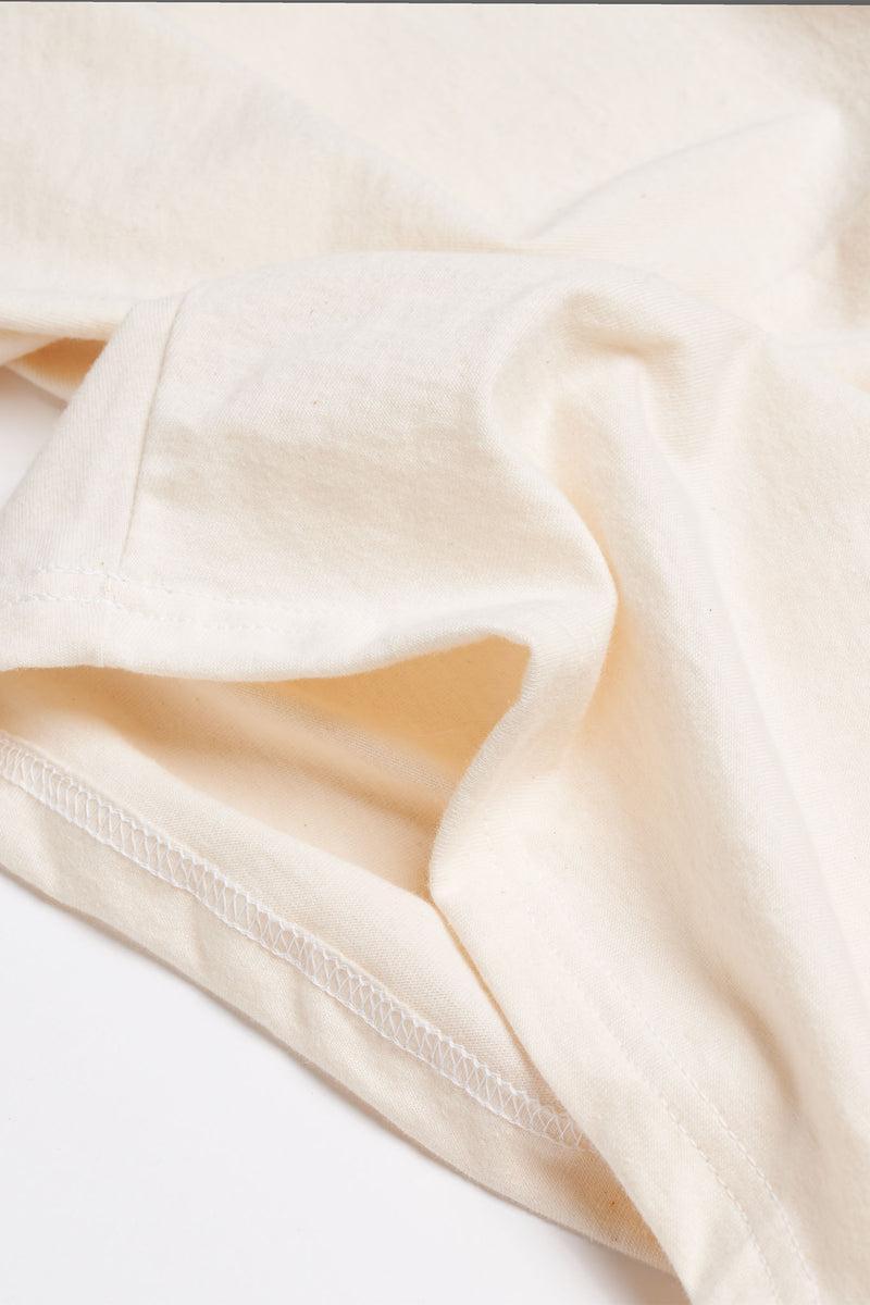 Men's Organic Drawstring Only Lounge Shorts in Natural Product Image