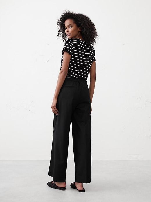 Bi-Stretch Easy Wide-Leg Pant Product Image