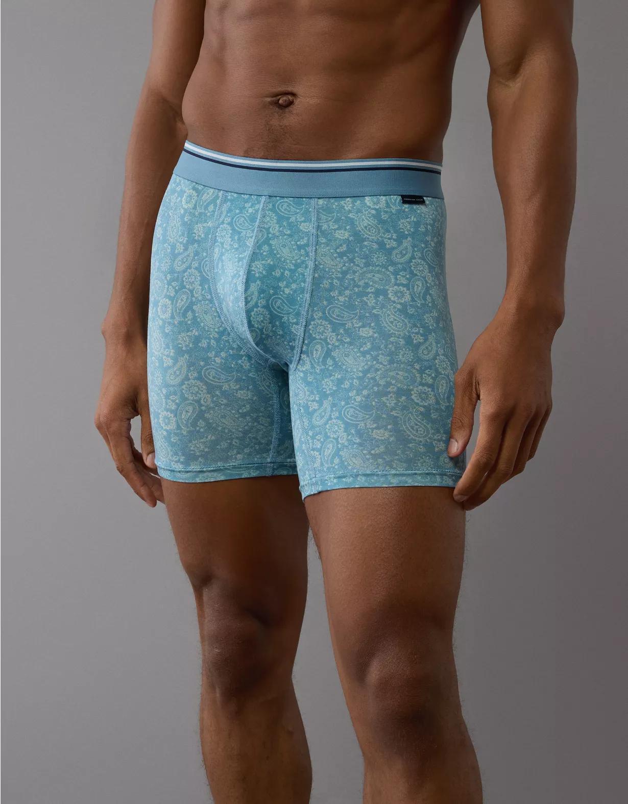 AEO Men's Lips 6" Ultra Soft Boxer Brief Product Image