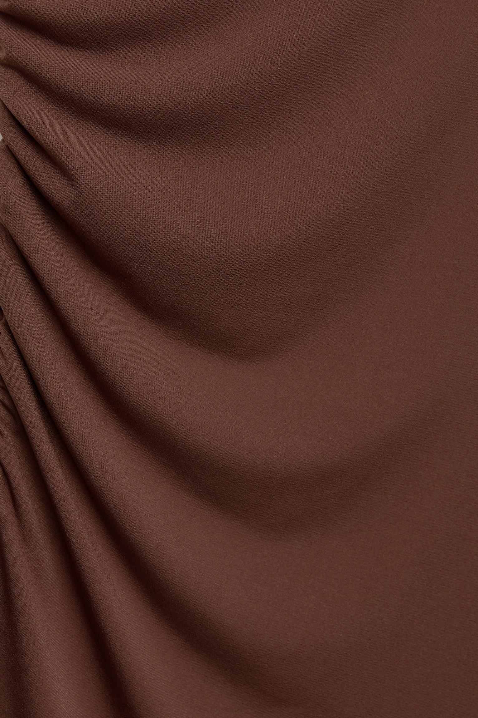 Gathered midi dress Product Image