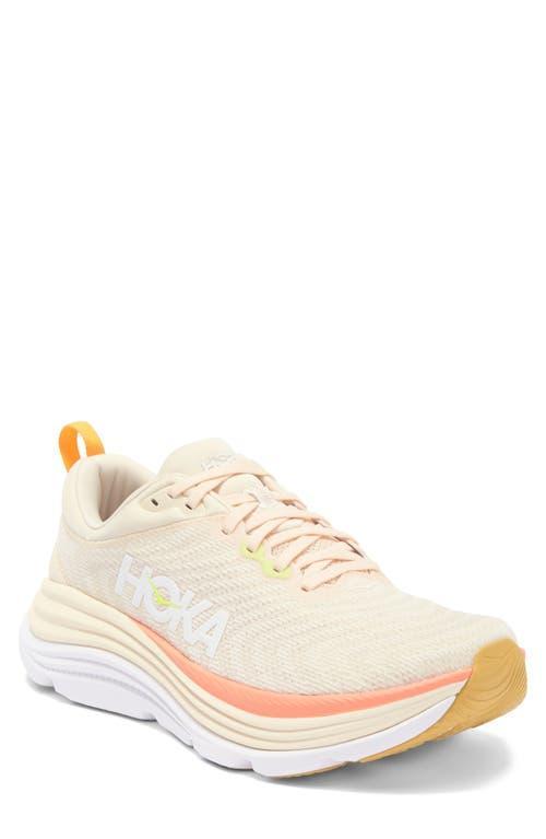 Hoka Women's Gaviota 5 (Vanilla/Eggnog) Women's Shoes Product Image