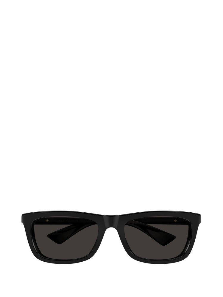 BOTTEGA VENETA Eyewear Rectangular Frame Sunglasses In Black Product Image