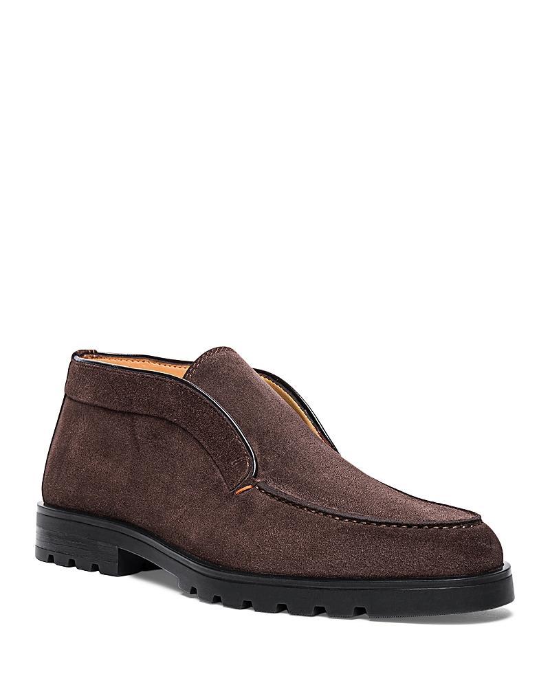 Mens Suede Slip-On Chukka Boots Product Image