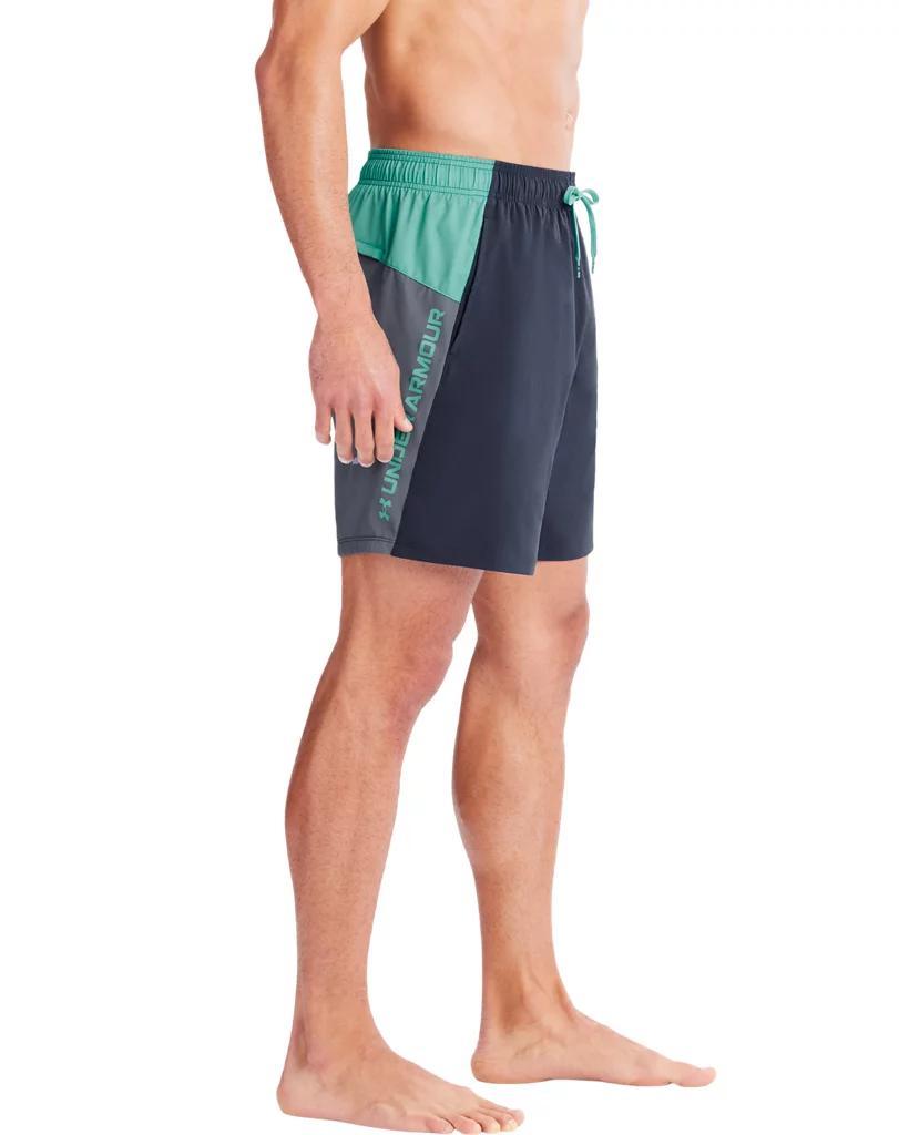 Men's UA Colorblock Swim Volley Shorts Product Image