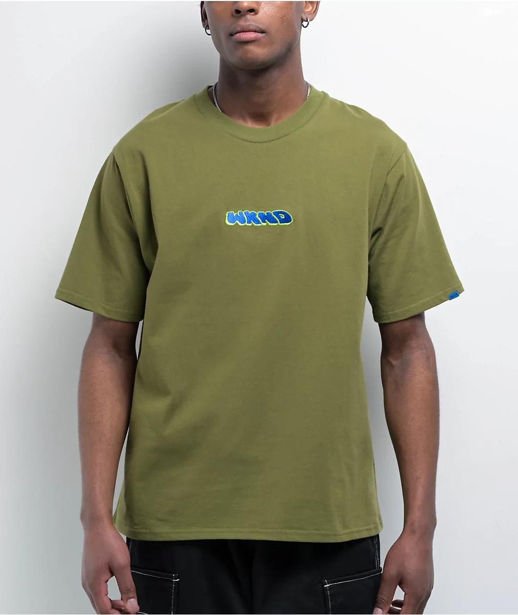 WKND 3D Olive T-Shirt Product Image