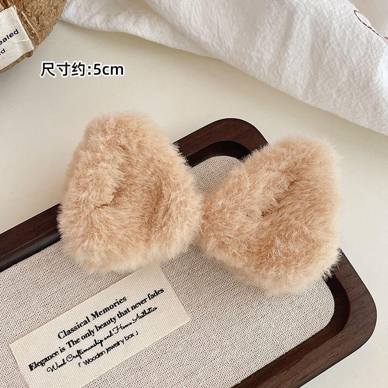 Set: Furry Ear Hair Clip Product Image