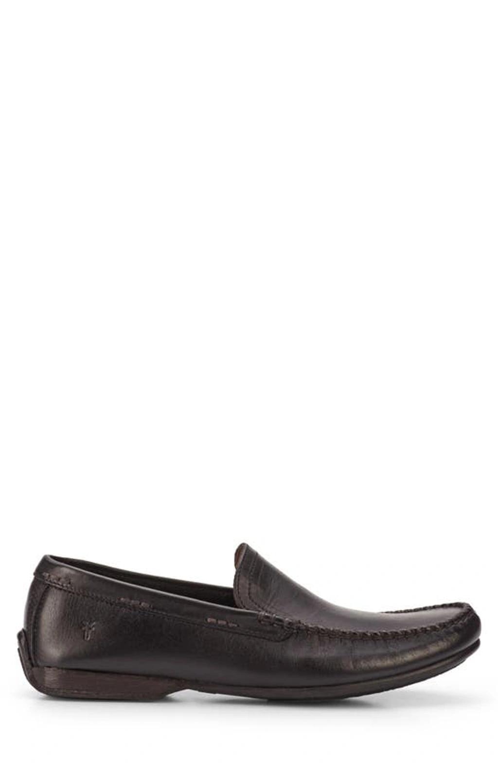 FRYE Lewis Venetian Loafer In Black Product Image