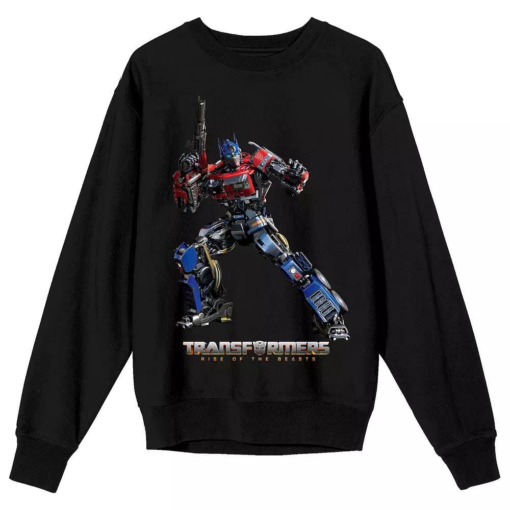 Men's Transformers Rise Of Beasts Optimus Prime Sweatshirt,  Product Image
