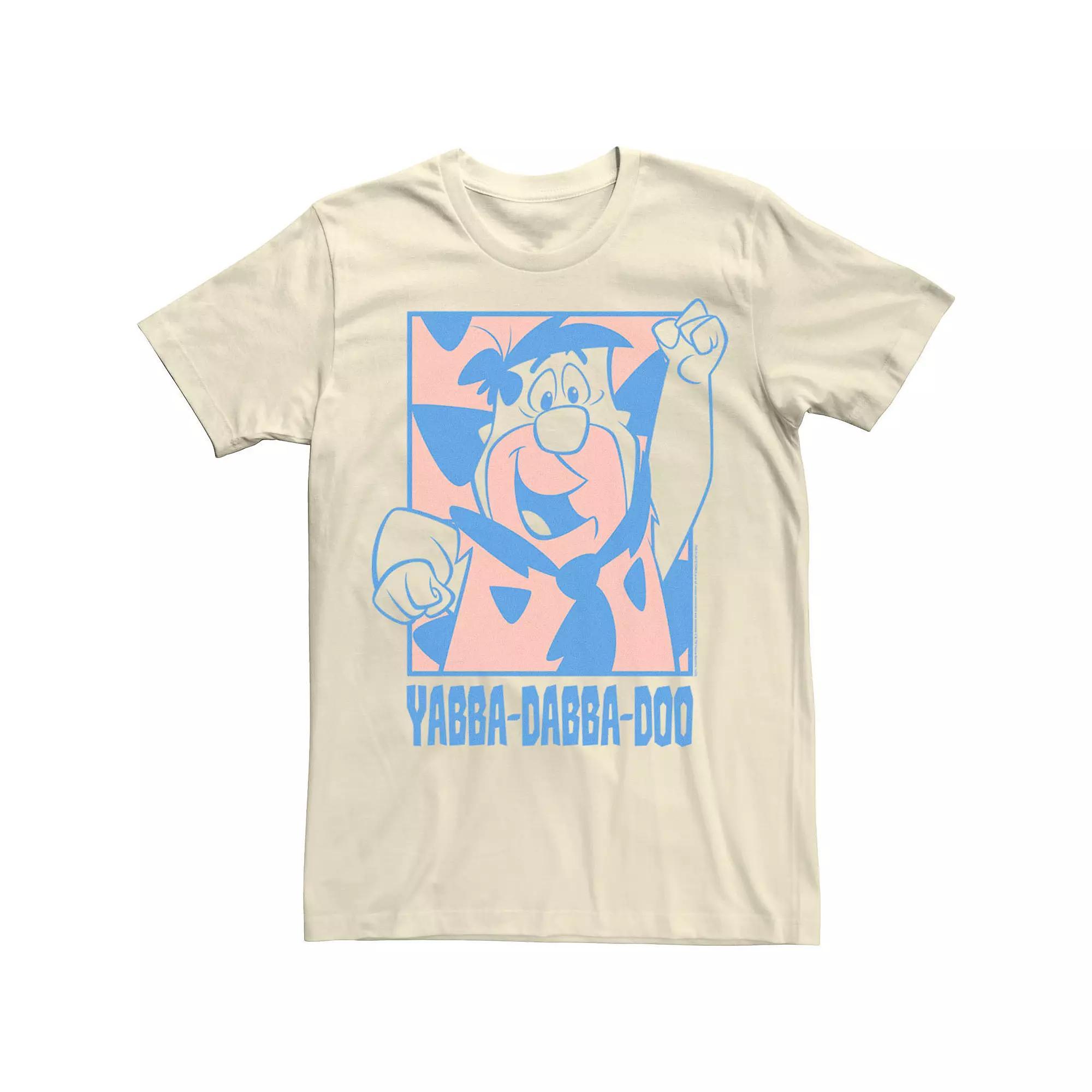 Men's The Flintstones Fred Yabba-Dabba-Doo Portrait Tee,  Product Image