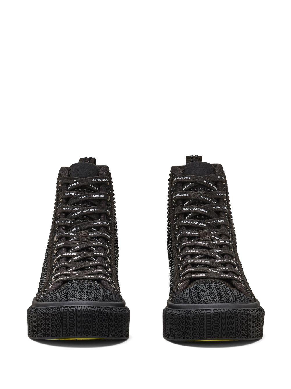 The Crystal Canvas high-top sneakers Product Image