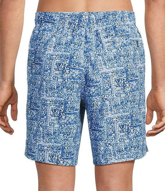 Roundtree & Yorke Paisley 8#double; Swim Trunks Product Image