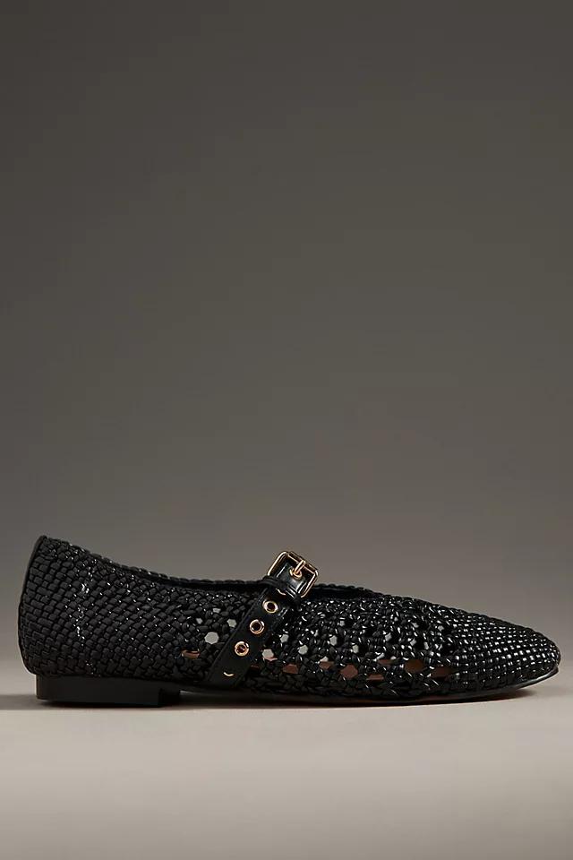 Bibi Lou Woven Moto Ballet Flats Product Image