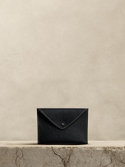 Leather Mini Envelope Pouch Product Image