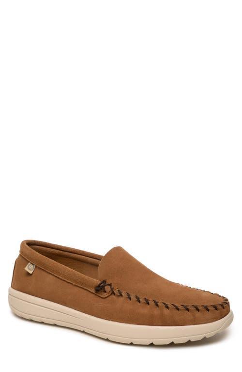 Minnetonka Mens Discover Classic Suede Slip Product Image