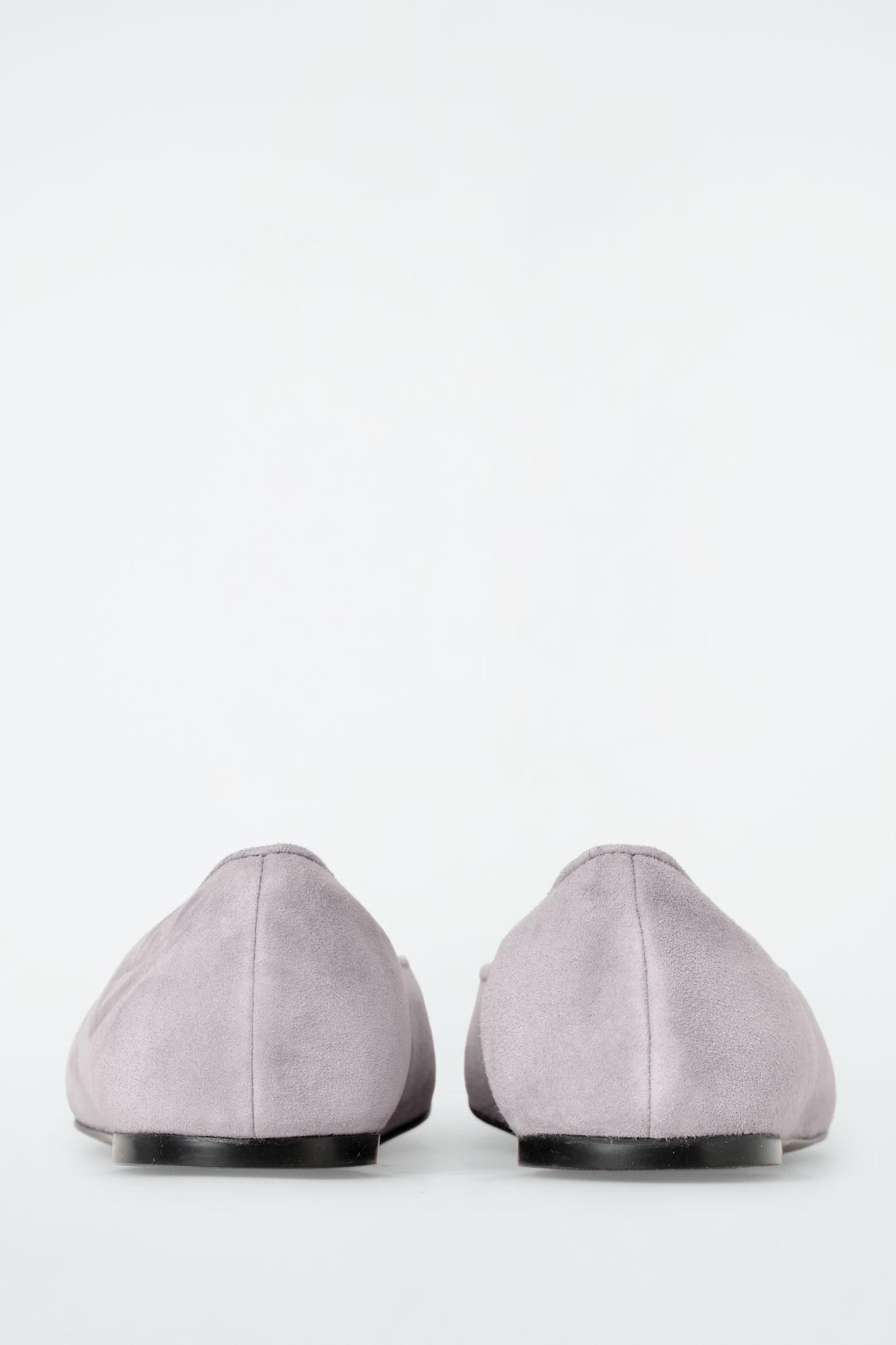 SUEDE BALLET FLATS Product Image