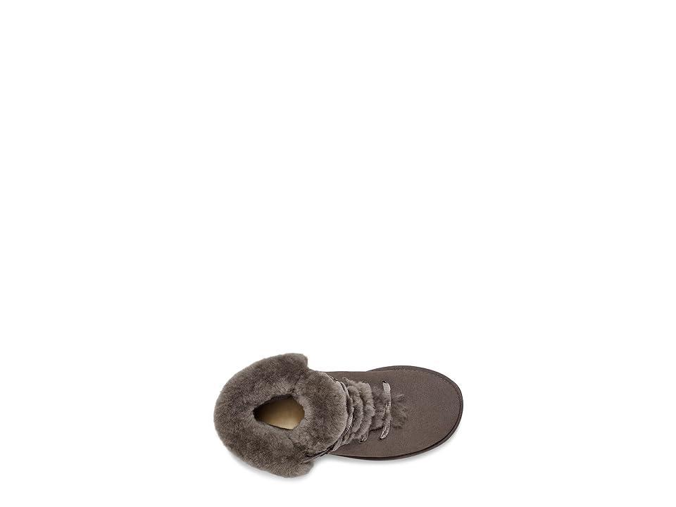 UGG Classic Mini Alpine Lace (Charcoal) Women's Shoes Product Image