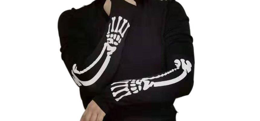 Spider Web Print Halloween Arm Sleeves Product Image