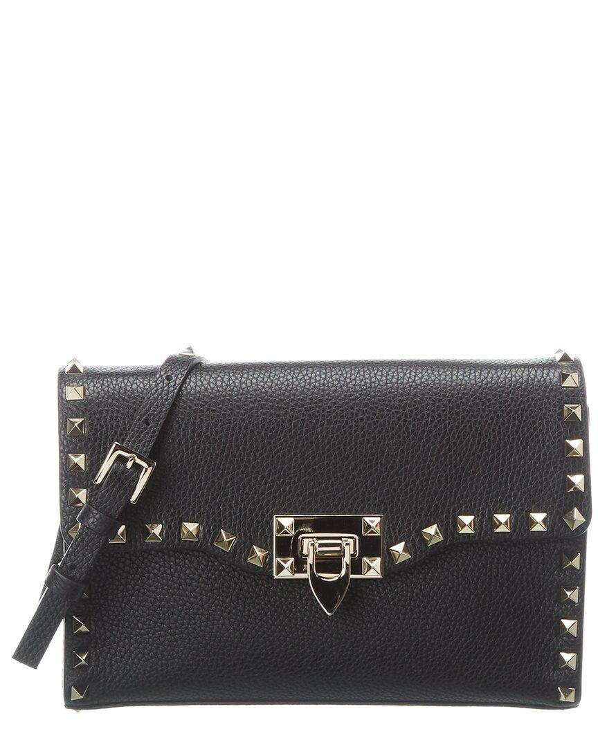 VALENTINO GARAVANI Valentino Rockstud Small Grainy Leather Crossbody Product Image