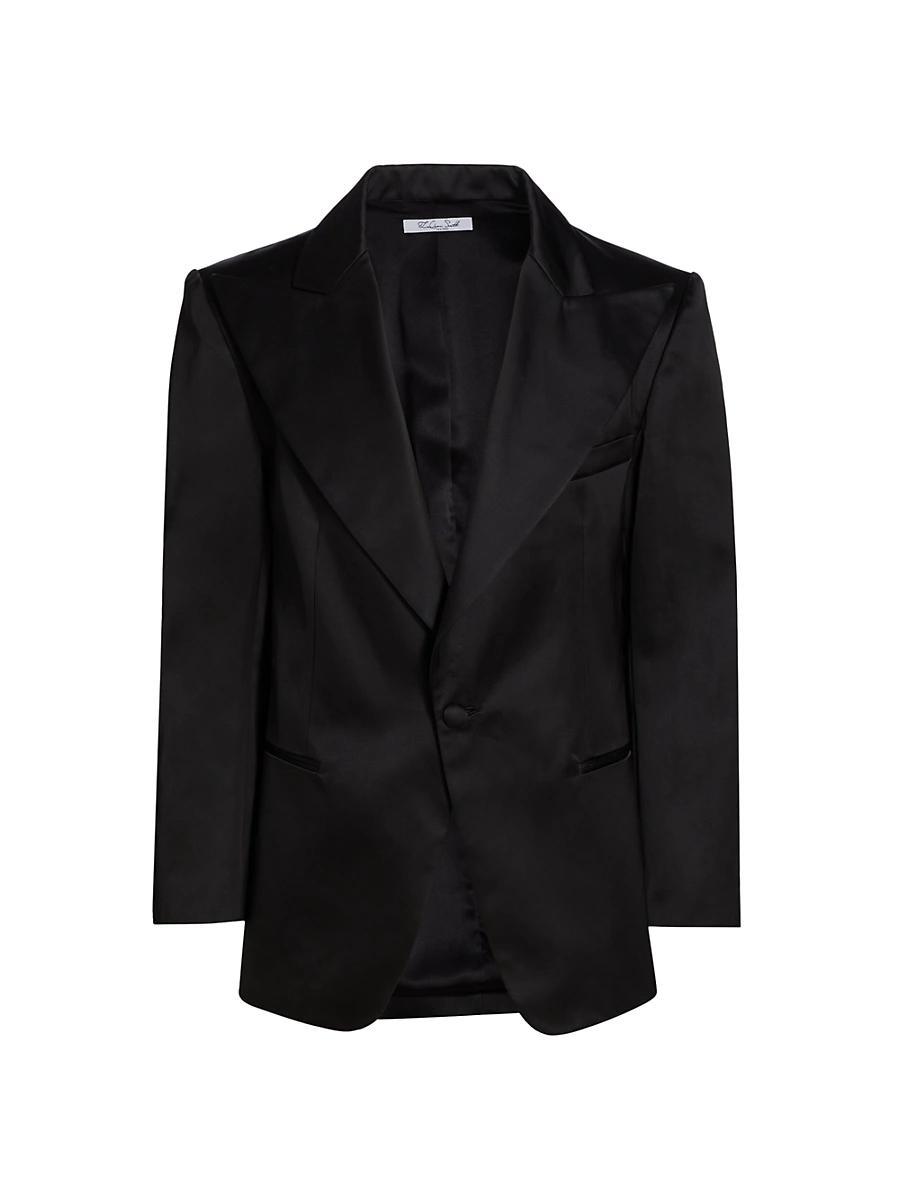 Mens Satin Suit Jacket Product Image