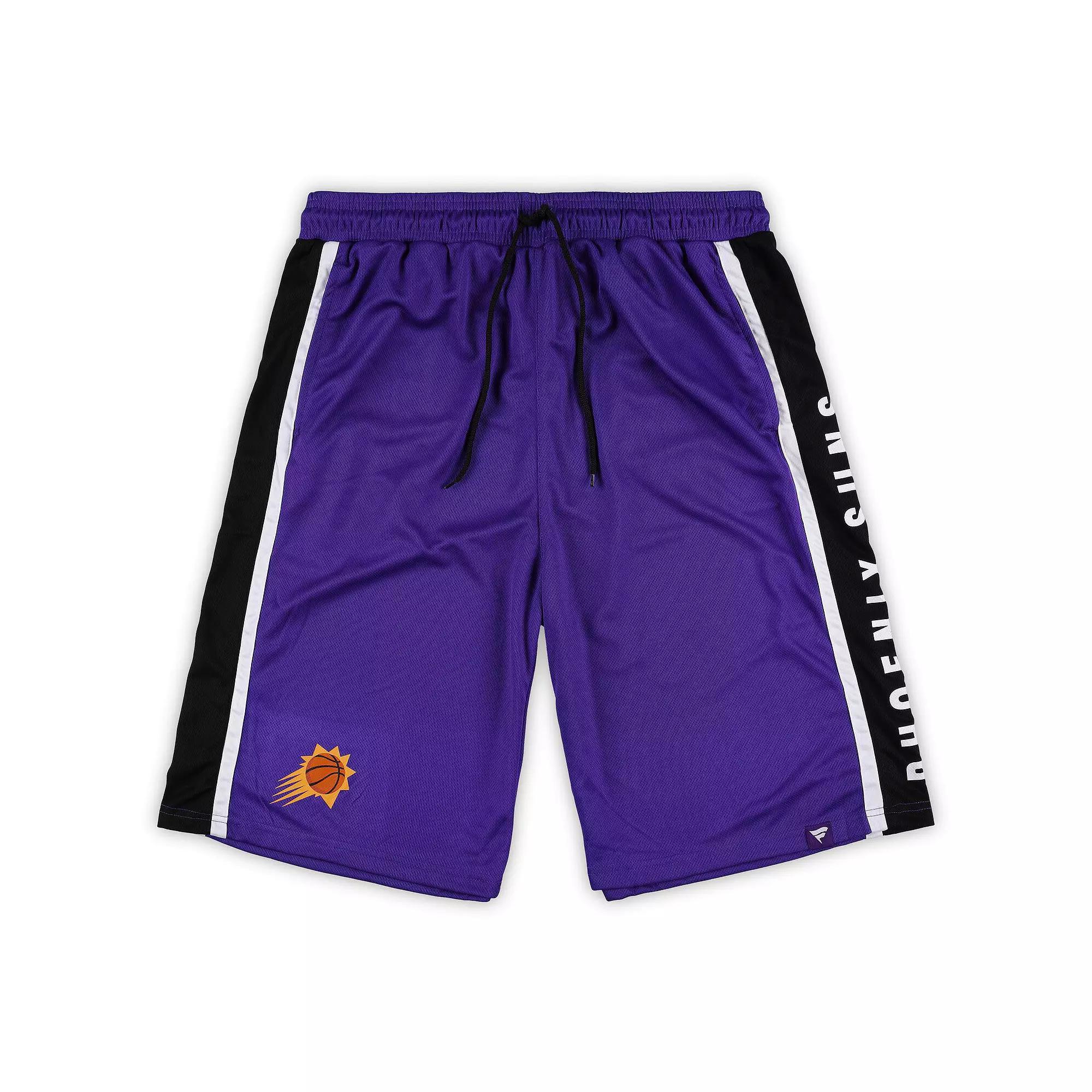 Men's Fanatics Branded Purple Phoenix Suns Big & Tall Referee Iconic Mesh Shorts,  Product Image