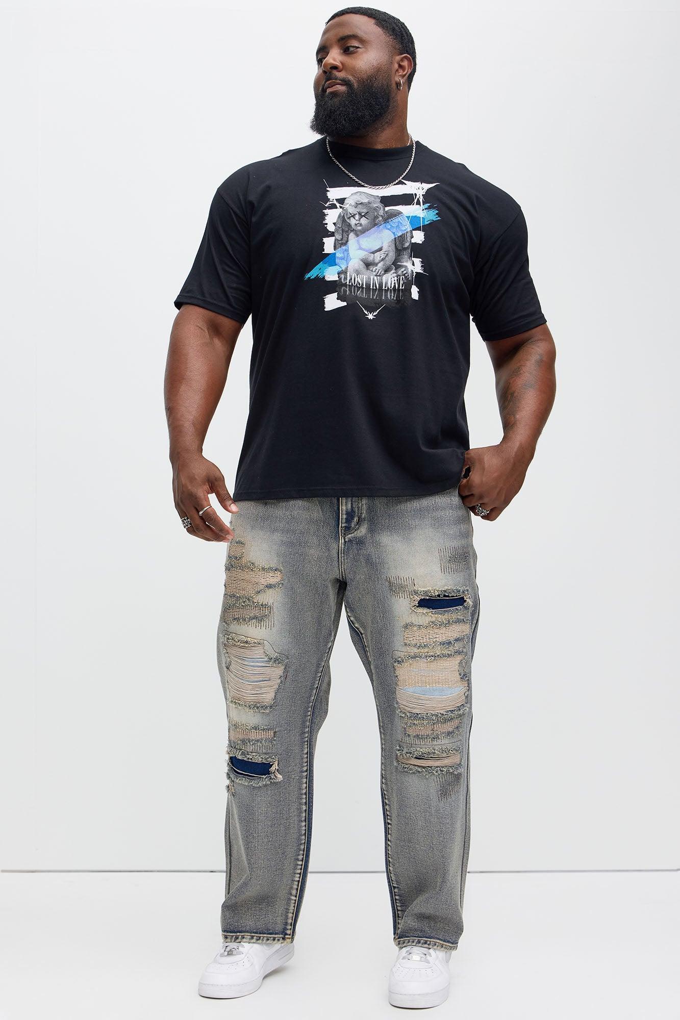 Lost In Love Forever Short Sleeve Tee - Black Product Image