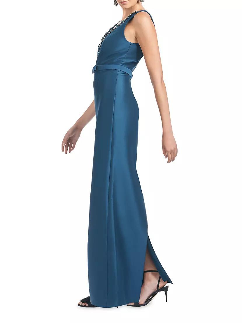 Garda Crystal-Embellished Mikado Gown Product Image