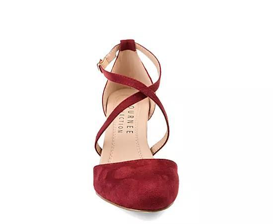 Journee Collection Womens Foster Wide Pump Product Image