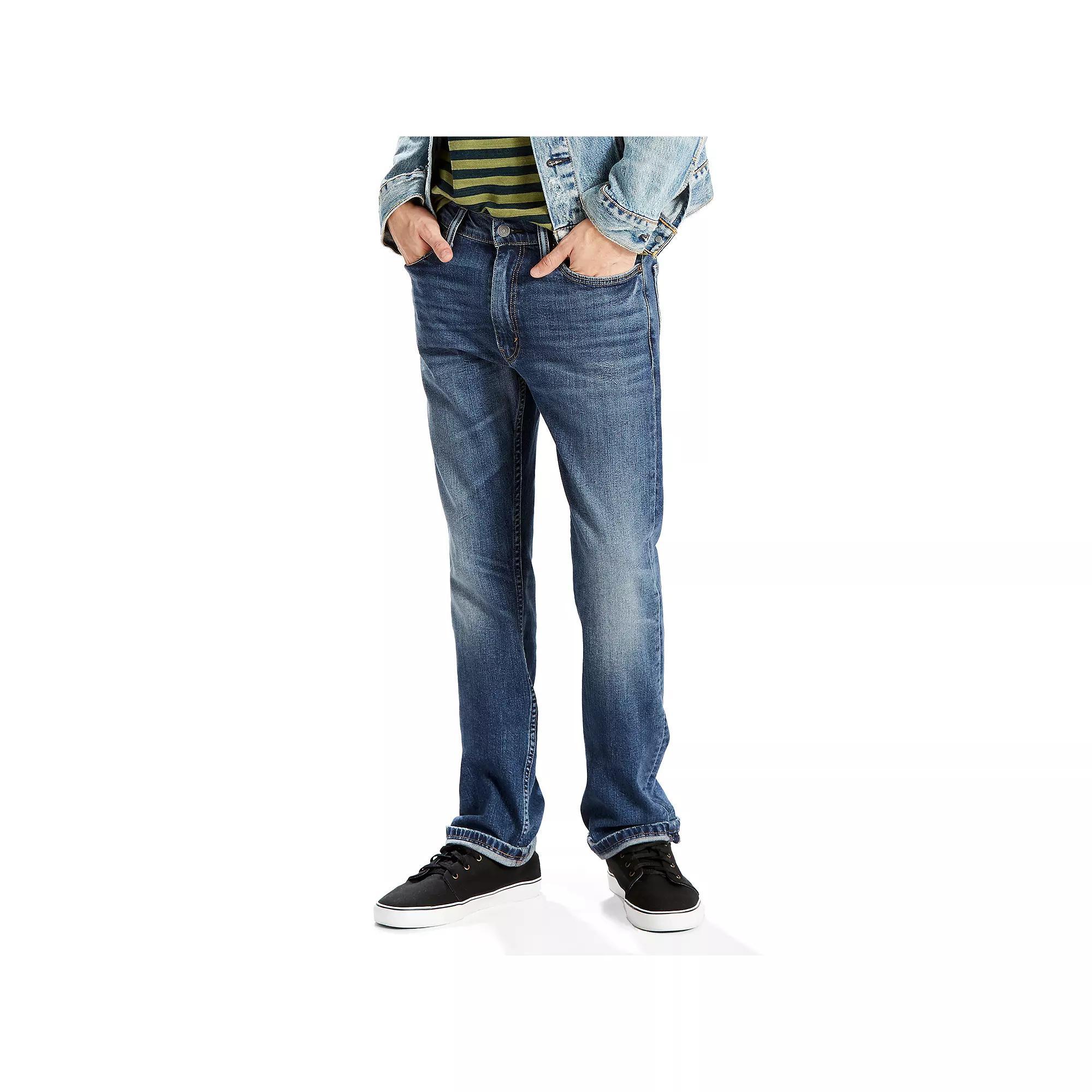 Men's Levi's® 513™ Slim Straight Stretch Jeans, Size: 32X34, Emgee Product Image