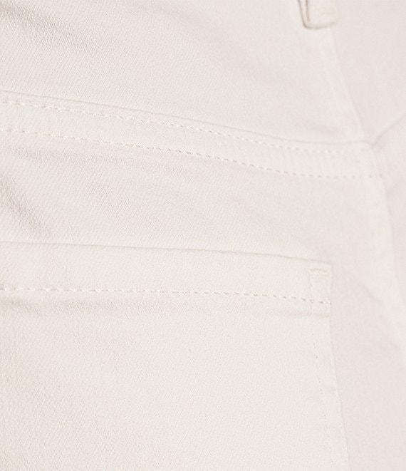 NYDJ Petite Size Marilyn Lift Tuck® Technology Straight Leg Side Button Plackets Hem Crop Jeans Product Image