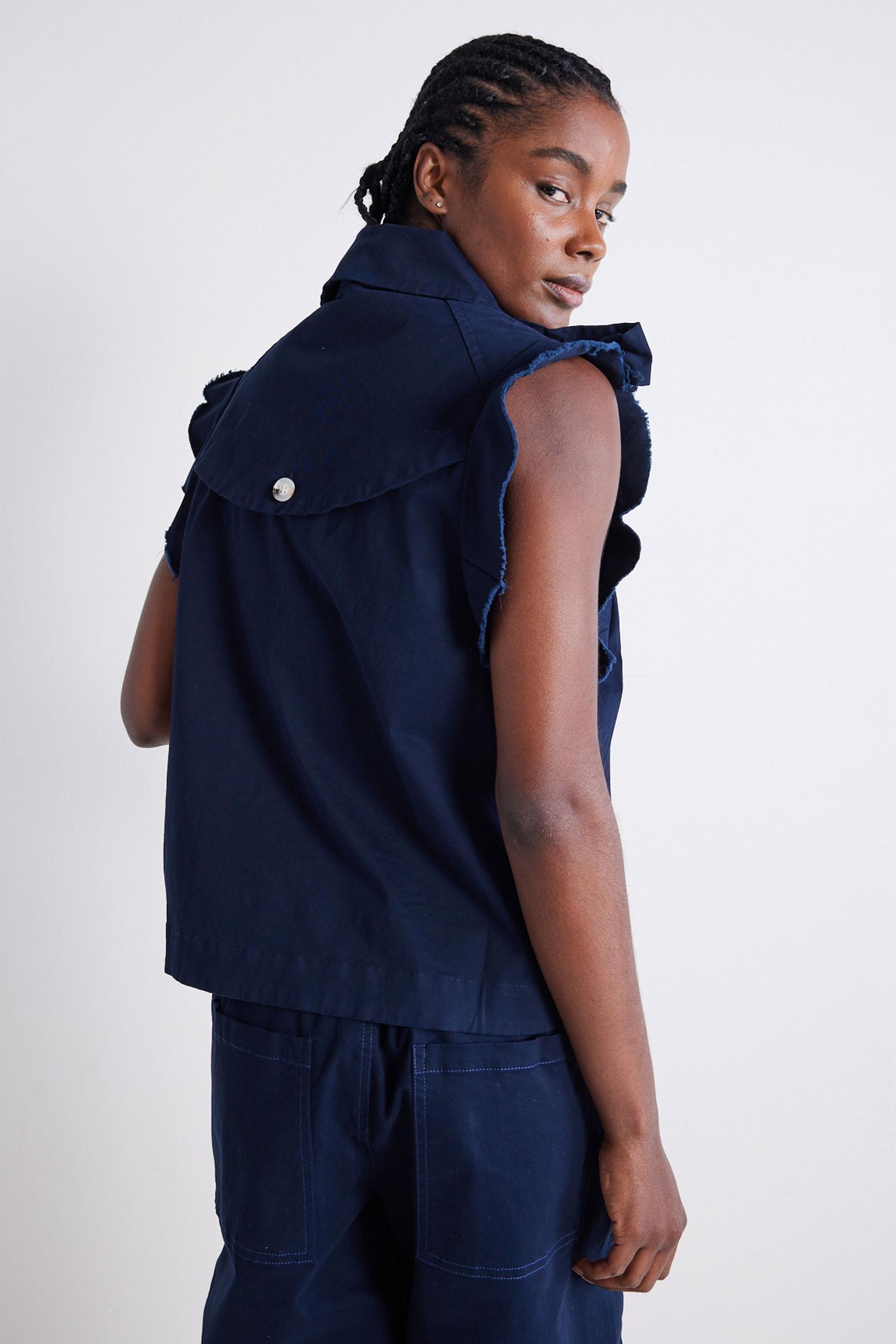 Double Down Twill Vest Product Image
