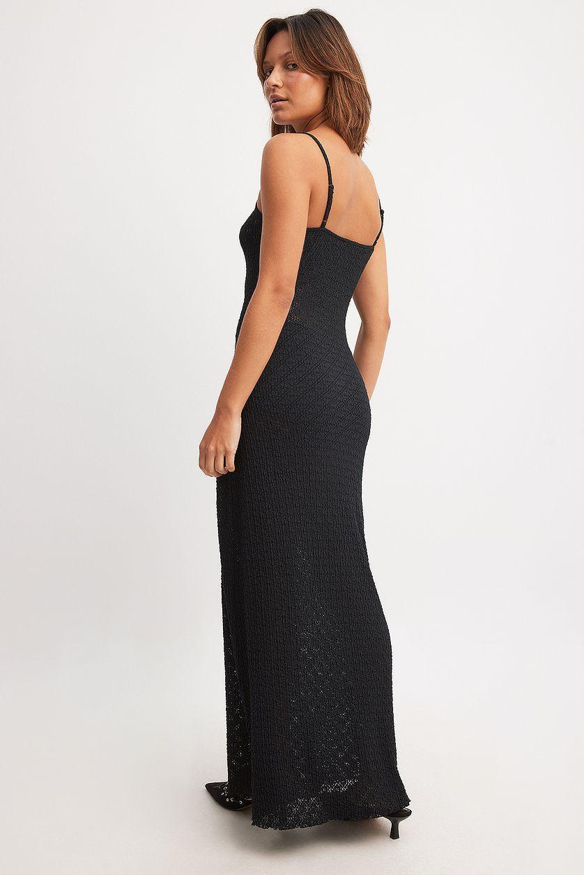 Strap Structure Maxi Dress Product Image