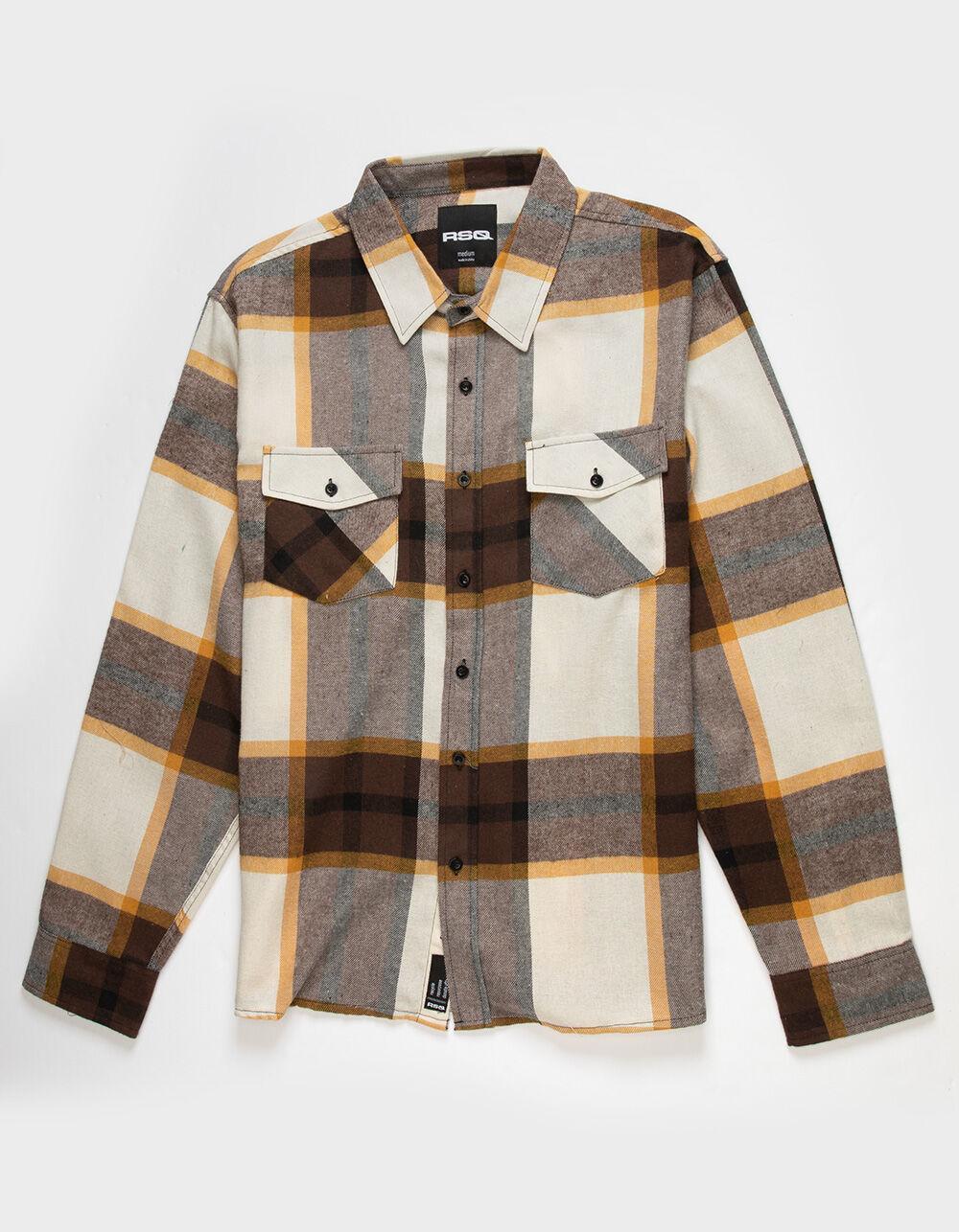 RSQ Mens Plaid Flannel Product Image