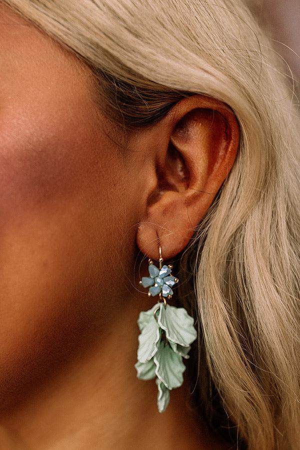 Parkside Pretty Earrings In Mint Product Image