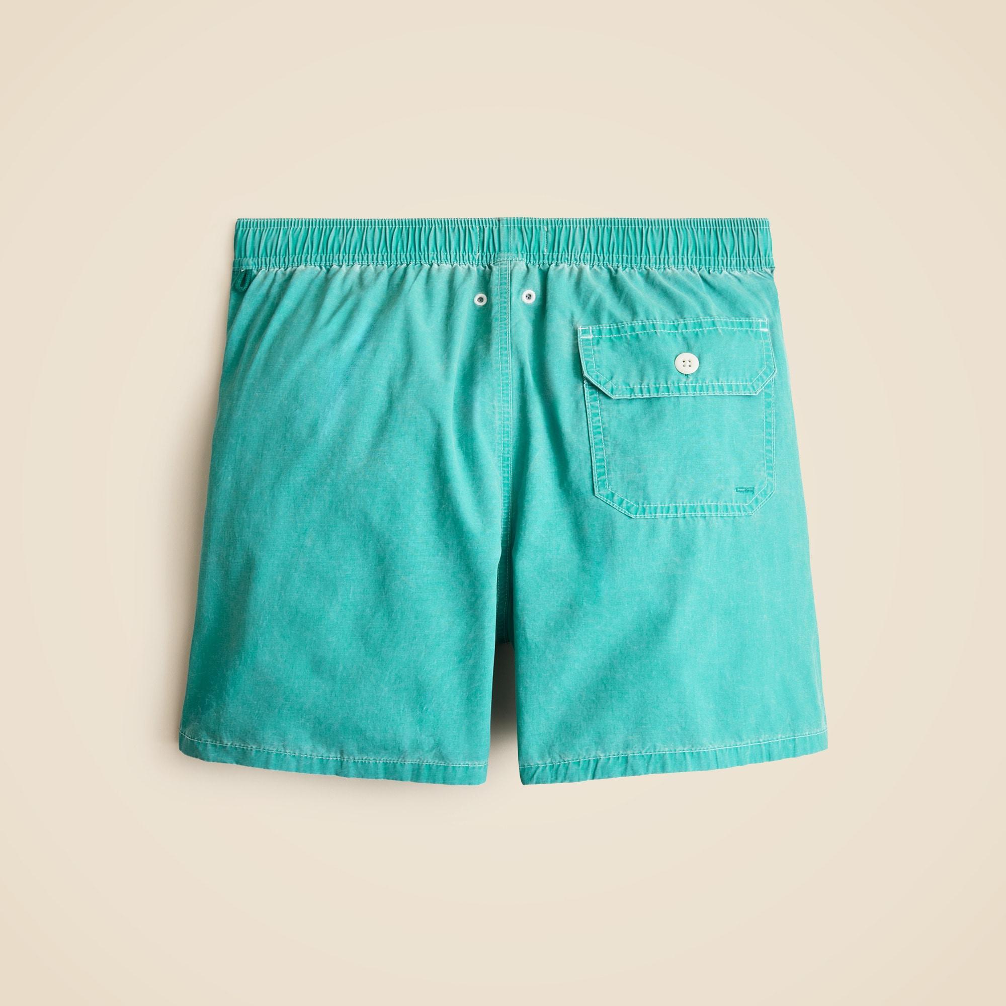 5" pigment-dyed swim trunk Product Image