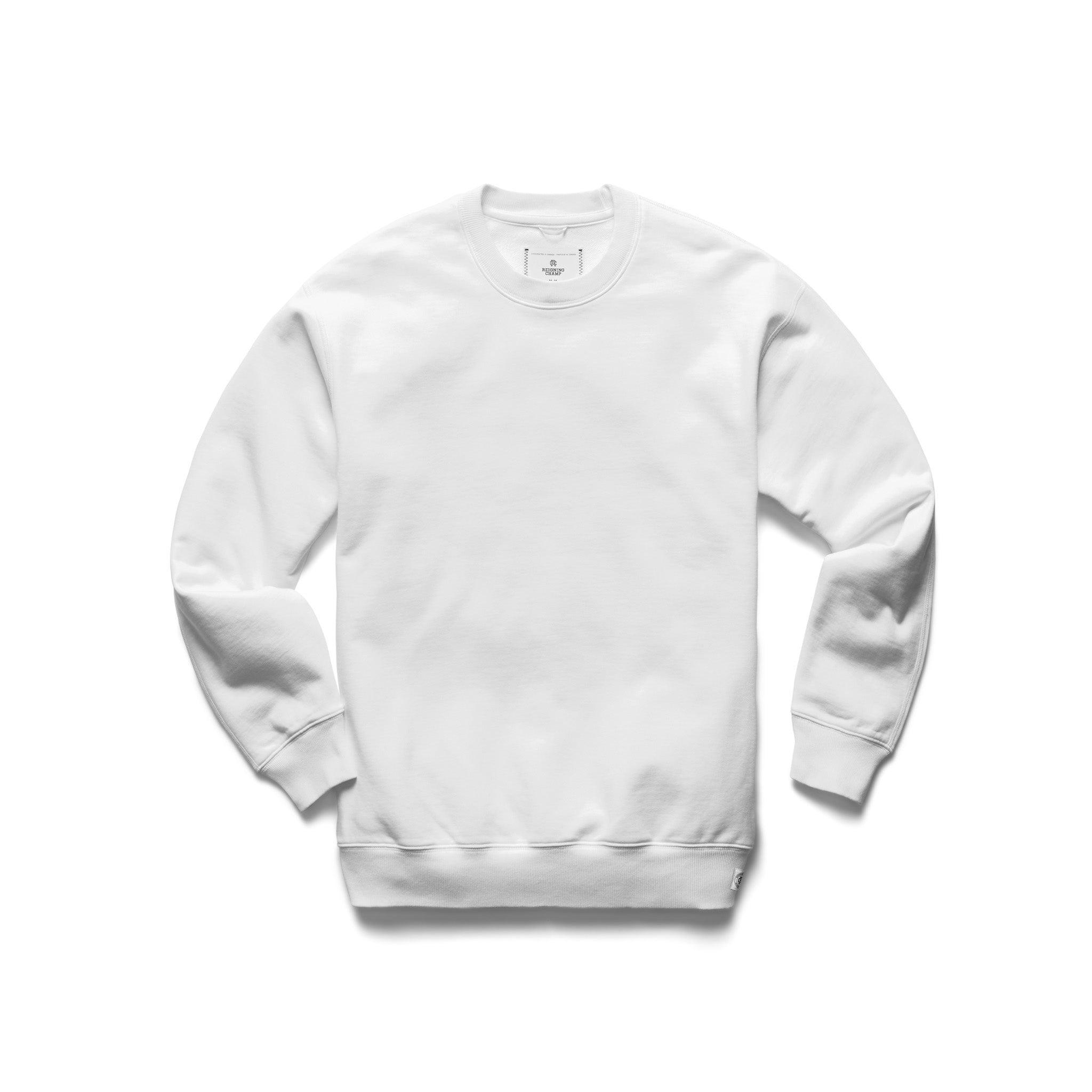 Midweight Terry Relaxed Crewneck - Vault Male Product Image