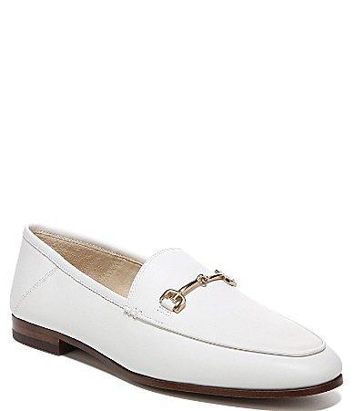 Sam Edelman Loraine Leather Bit Buckle Flat Loafers Product Image