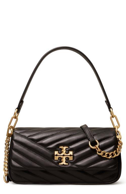 Tory Burch Kira Chevron Small Flap Shoulder Bag Handbags Product Image