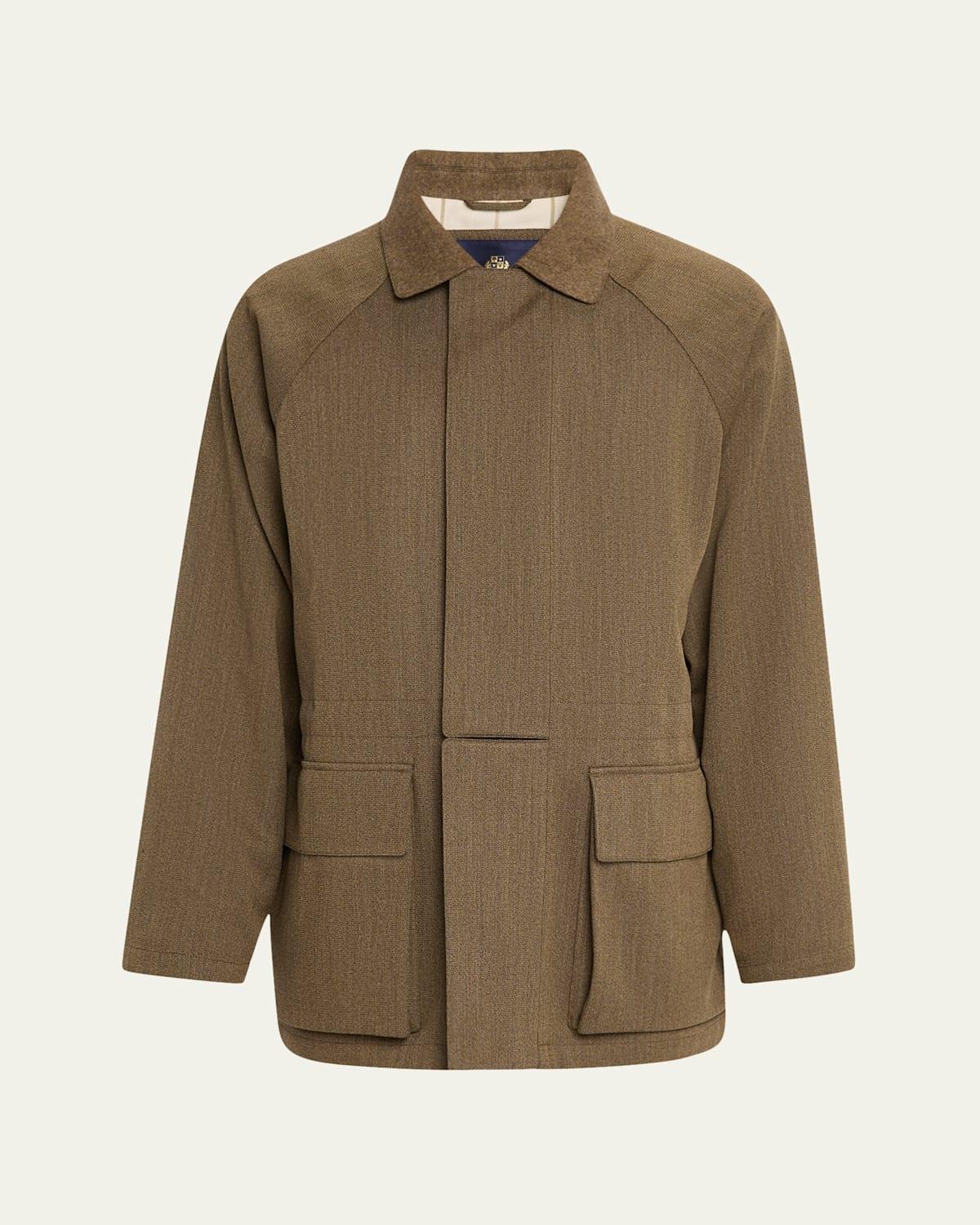 Mens Horsey Wool Jacket Product Image