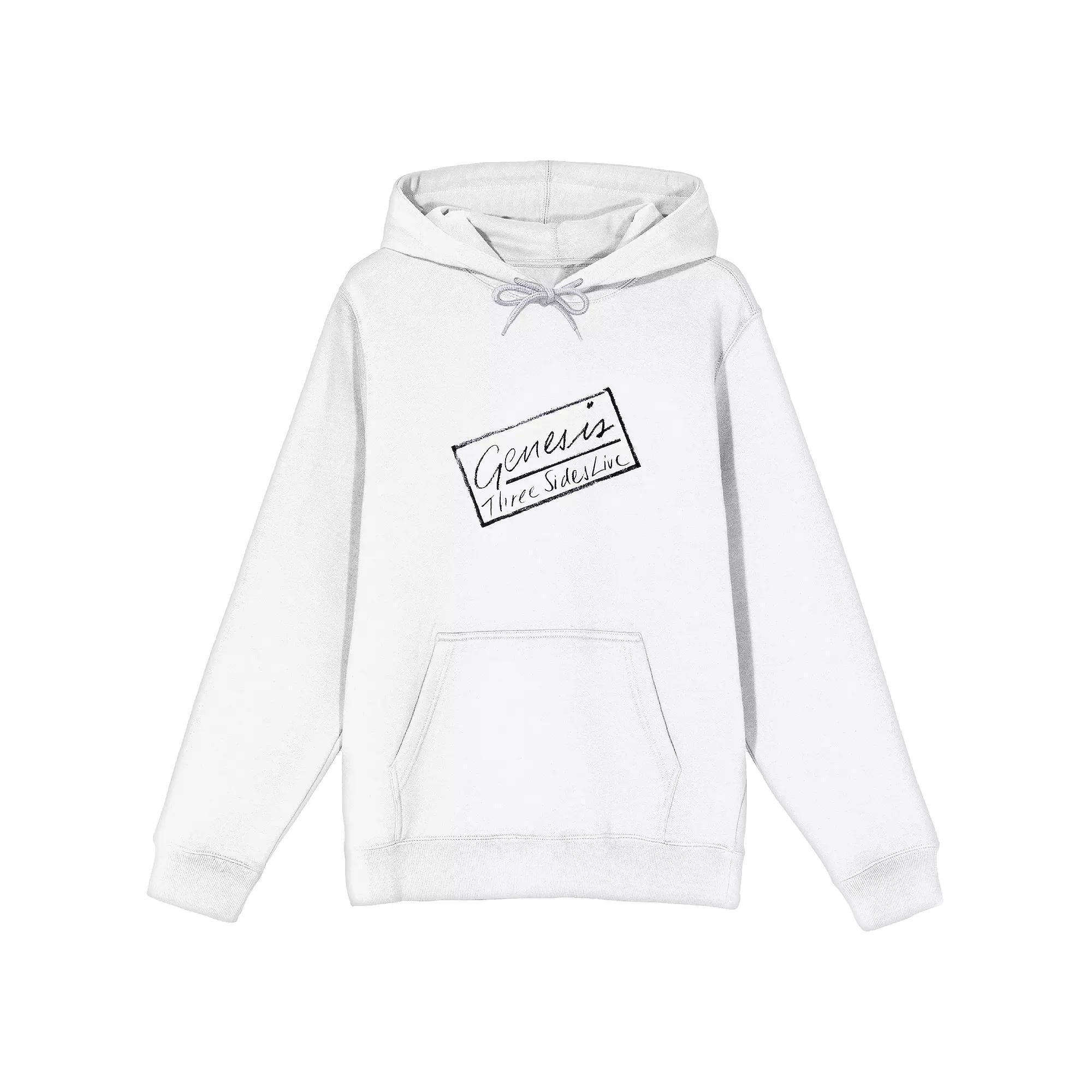 Men's Genesis Three Sides Live Graphic Hoodie, Size: XXL, White Product Image