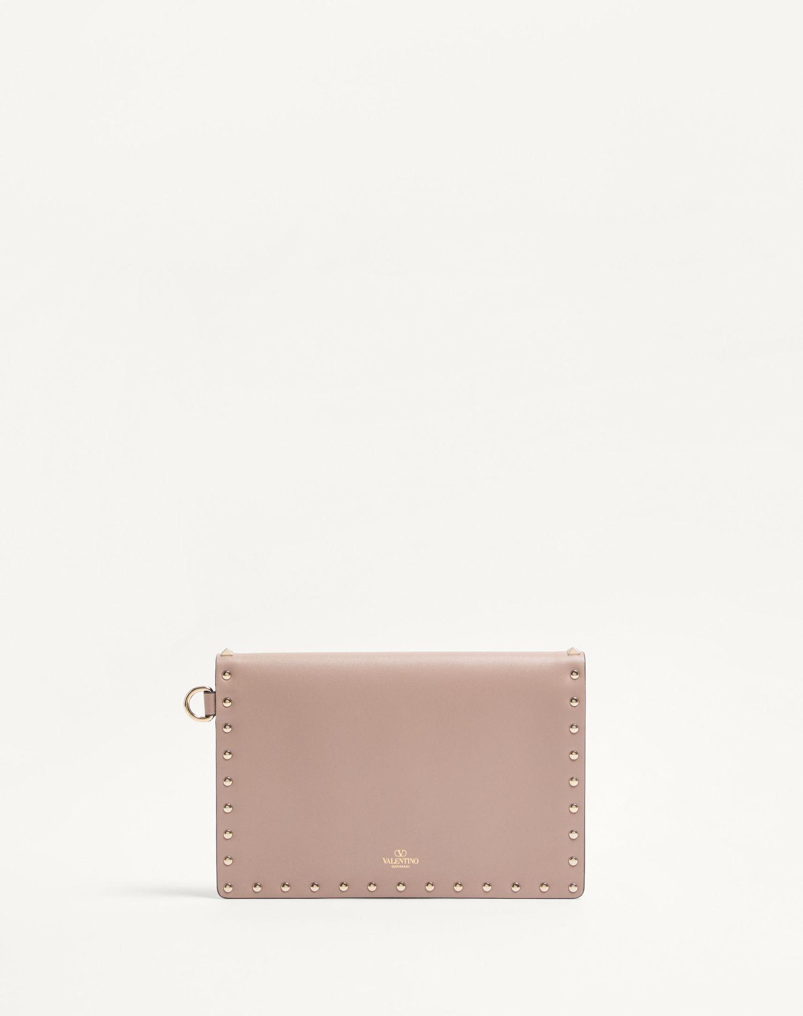 Rockstud Calfskin Pouch Product Image