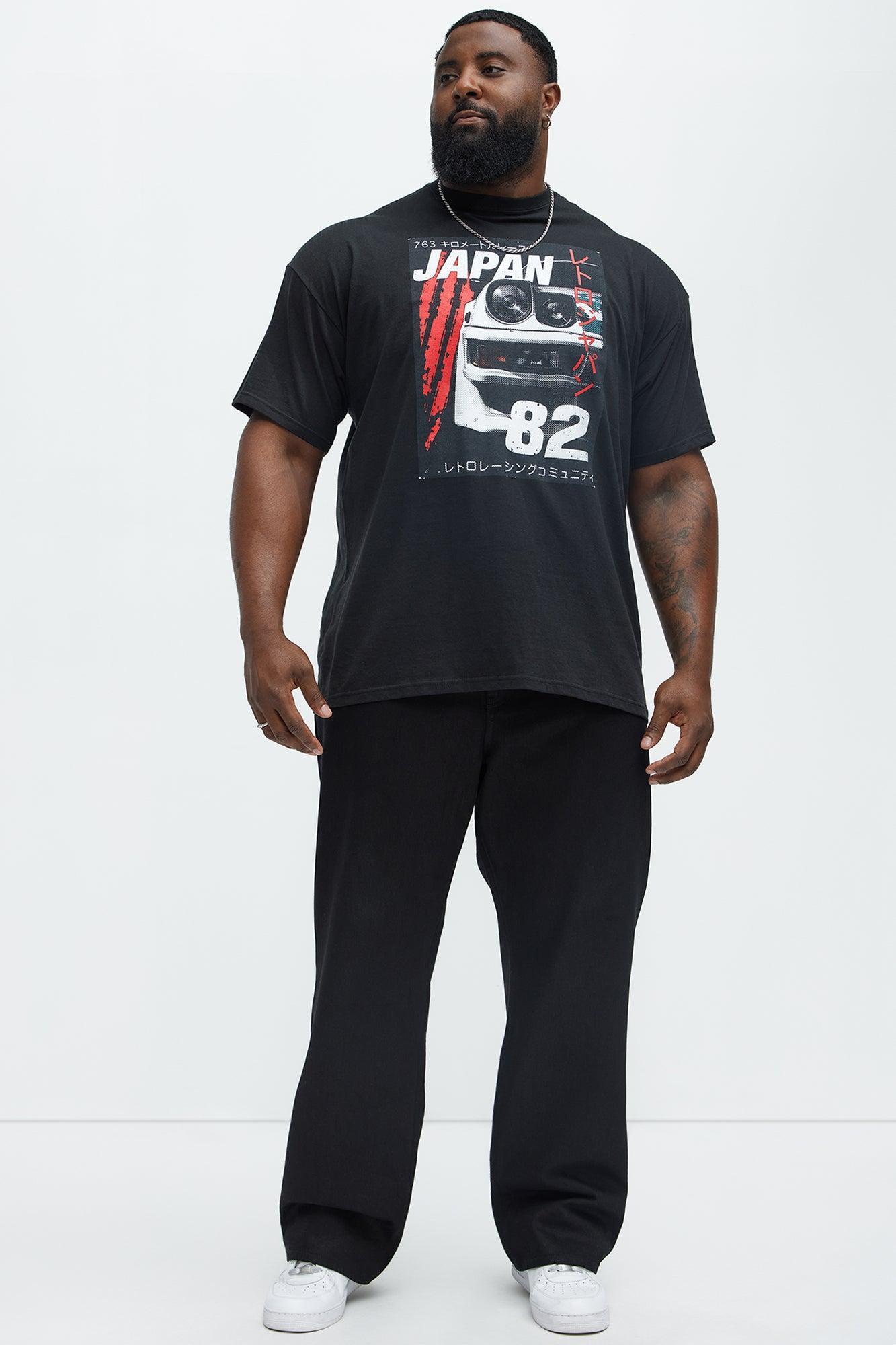Japan Racing Short Sleeve Tee - Black Product Image