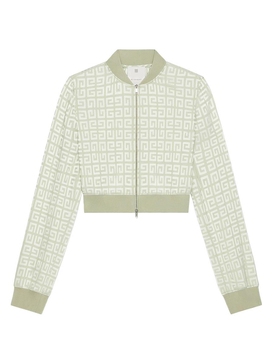 Womens Bomber in 4G Jacquard Product Image