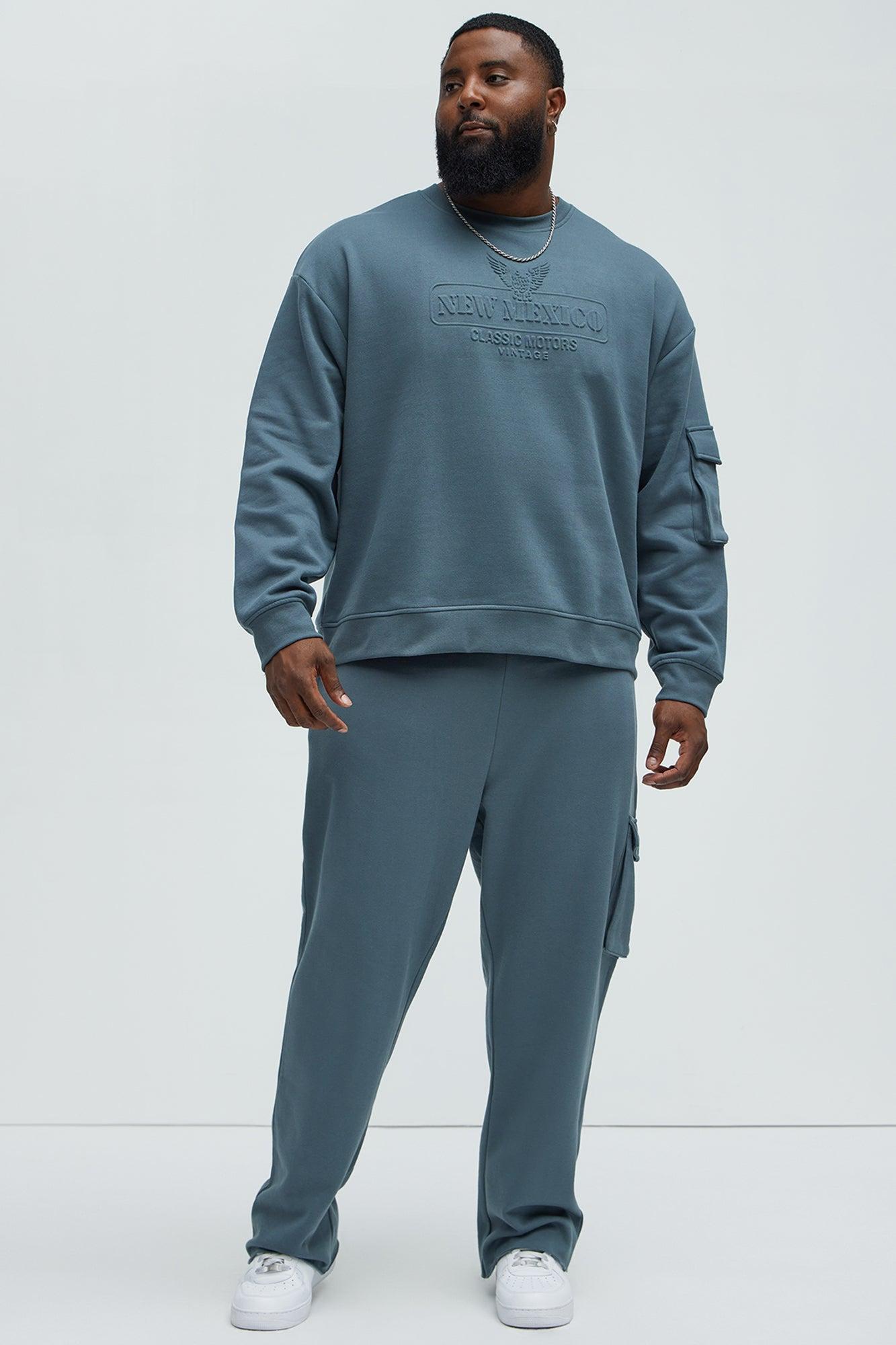 Classic Motors Crewneck Sweatshirt - Dusty Blue Product Image